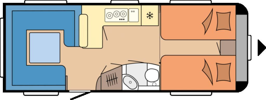 Hobby Prestige 620 CL 2024 BACKOFEN KLIMA 2200KG - Campingvogn: billede 2 Hobby Prestige 620 CL 2024 BACKOFEN KLIMA 2200KG - Campingvogn: billede 2