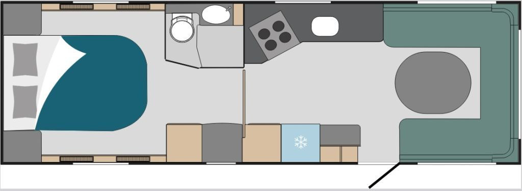 Polar 730 QA 30% RABATT LUXUS KLIMA AKTION - Campingvogn: billede 2 Polar 730 QA 30% RABATT LUXUS KLIMA AKTION - Campingvogn: billede 2