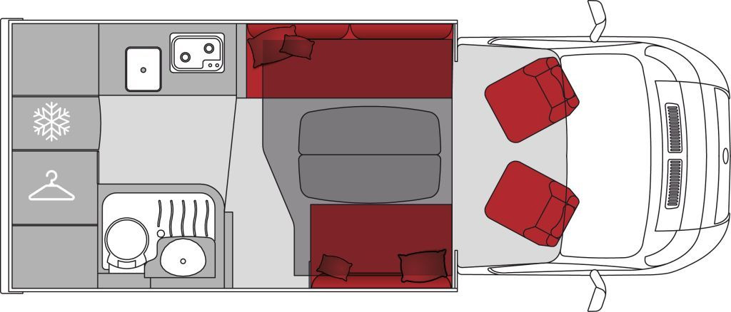 Solifer Emotion 620 DB Premium STARK REDUZIERT -17.300€ - Delintegreret autocamper: billede 2 Solifer Emotion 620 DB Premium STARK REDUZIERT -17.300€ - Delintegreret autocamper: billede 2