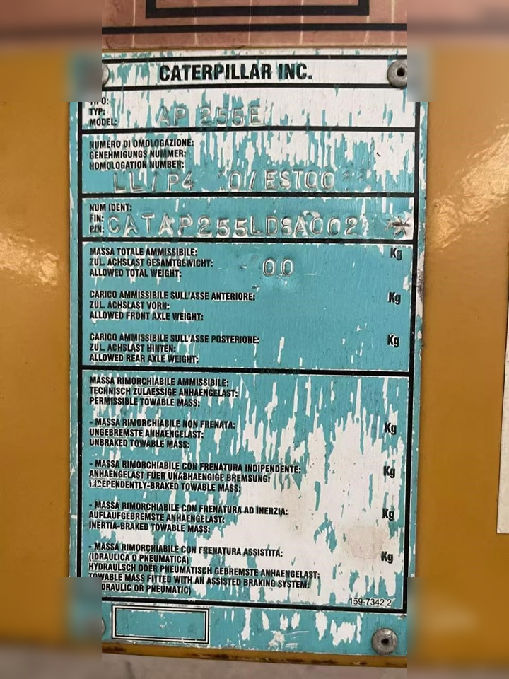 2013 CATERPILLAR AP-255E - Asfaltudlægger: billede 4 2013 CATERPILLAR AP-255E - Asfaltudlægger: billede 4