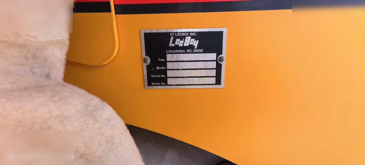 LEEBOY 9000 - Asfaltudlægger: billede 5 LEEBOY 9000 - Asfaltudlægger: billede 5