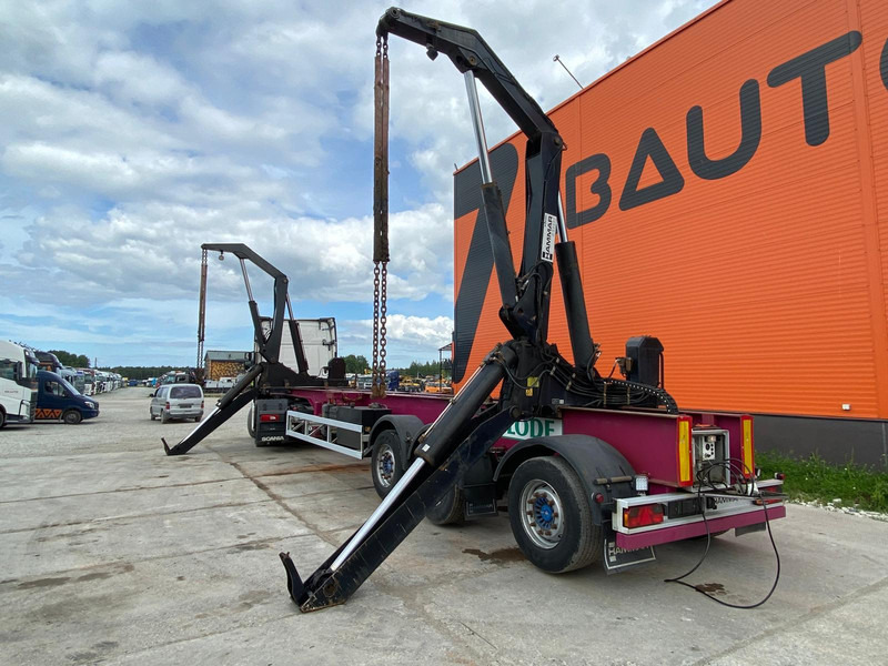 Containerbil/ Veksellad sættevogn HAMMAR 160S + POWERPACK PERKINS DIESEL: billede 12