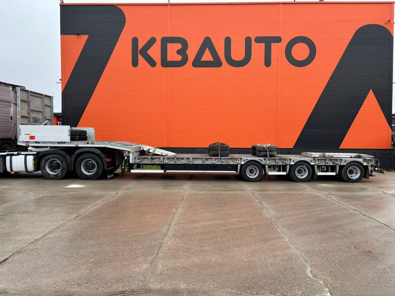 Humbaur HTS30 SCHRAG SAF AXLES / REAR AXLE STEERING - Nedbygget platform sættevogn: billede 2 Humbaur HTS30 SCHRAG SAF AXLES / REAR AXLE STEERING - Nedbygget platform sættevogn: billede 2