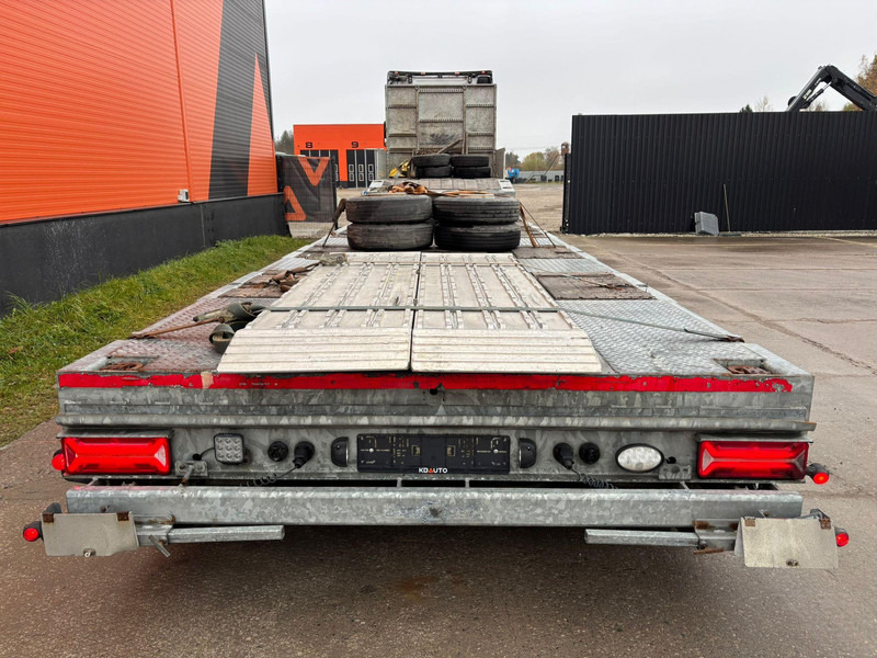 Humbaur HTS30 SCHRAG SAF AXLES / REAR AXLE STEERING - Nedbygget platform sættevogn: billede 4 Humbaur HTS30 SCHRAG SAF AXLES / REAR AXLE STEERING - Nedbygget platform sættevogn: billede 4