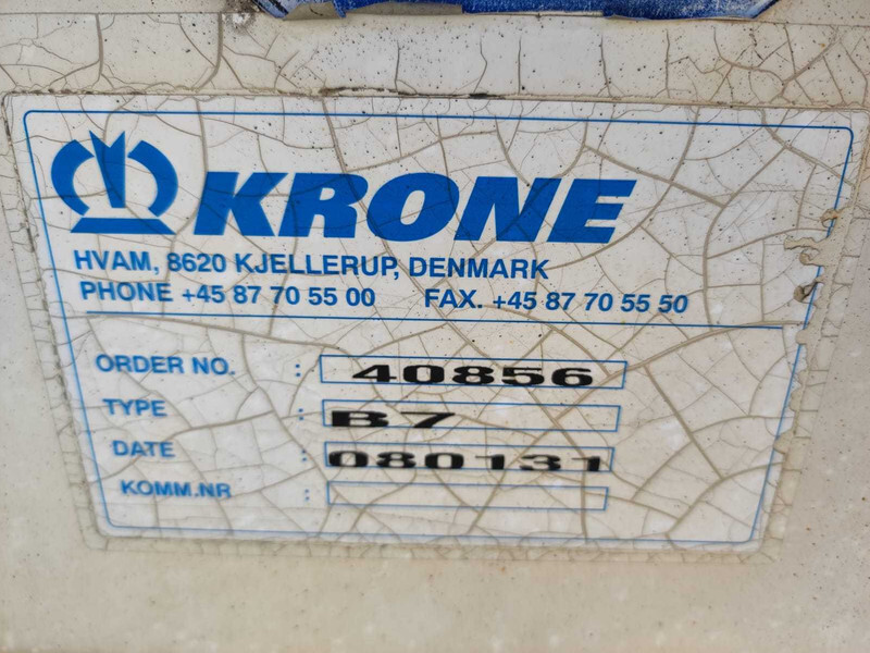 Krone B7 BOX FOR TRUCK 7600x2600x3300 MM / FURGOON - Veksellad til varevogne: billede 3 Krone B7 BOX FOR TRUCK 7600x2600x3300 MM / FURGOON - Veksellad til varevogne: billede 3