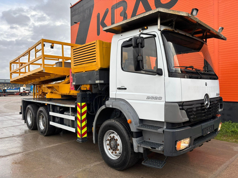 Mercedes-Benz Atego 2628 6x4 AMV ARBPL.10.5M / boom 10.5 m / 1000 kg / 7912 hours - KAESER M76 / 2700 l/min - Lastbil, Lastbil med kran: billede 4 Mercedes-Benz Atego 2628 6x4 AMV ARBPL.10.5M / boom 10.5 m / 1000 kg / 7912 hours - KAESER M76 / 2700 l/min - Lastbil, Lastbil med kran: billede 4