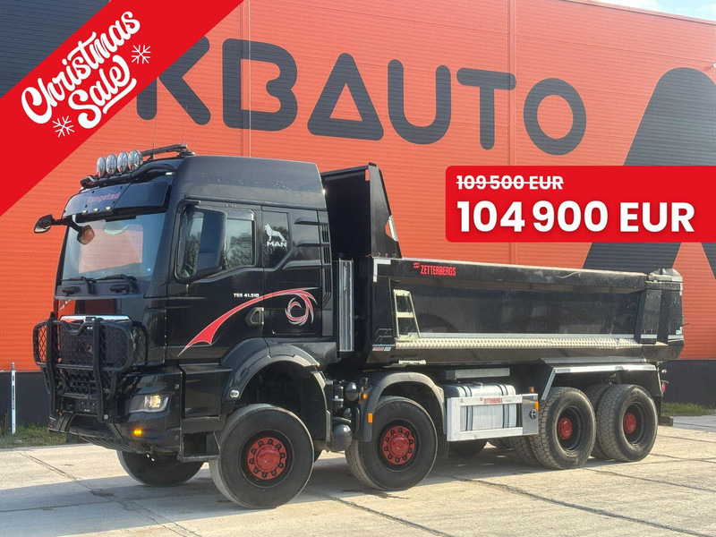MAN TGS 41.510 8x8 FULL STEEL / PRITARDER / BOX L=5957 mm - Tipvogn lastbil: billede 1 MAN TGS 41.510 8x8 FULL STEEL / PRITARDER / BOX L=5957 mm - Tipvogn lastbil: billede 1