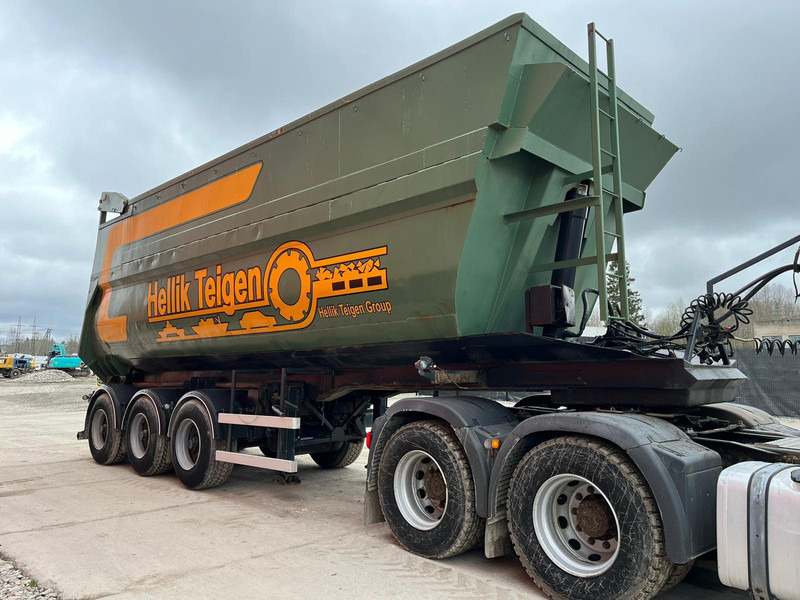 NOR SLEP 1998 BOX L=7801 mm - Tipvogn sættevogn: billede 3 NOR SLEP 1998 BOX L=7801 mm - Tipvogn sættevogn: billede 3