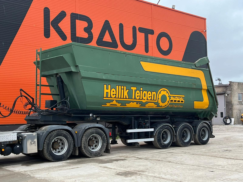 NOR SLEP 1998 BOX L=7801 mm - Tipvogn sættevogn: billede 1 NOR SLEP 1998 BOX L=7801 mm - Tipvogn sættevogn: billede 1