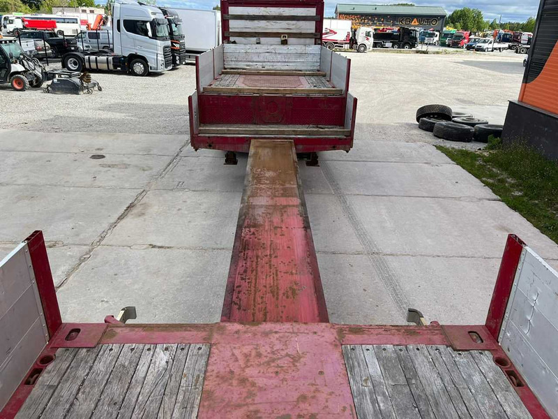 Nedbygget platform sættevogn NOR SLEP SE 42 P PLATFORM L=9268 - 13681 mm: billede 12 Nedbygget platform sættevogn NOR SLEP SE 42 P PLATFORM L=9268 - 13681 mm: billede 12