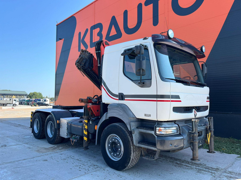 Renault 420 DCI 6x4 PK 32080 / FULL STEEL - Lastbil med lad, Lastbil med kran: billede 4 Renault 420 DCI 6x4 PK 32080 / FULL STEEL - Lastbil med lad, Lastbil med kran: billede 4