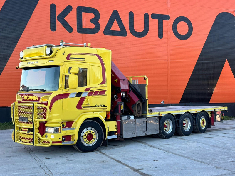 Scania G 490 8x4*4 PK 65002 SH / JIB CONNECTION / PLATFORM L=6301-7499 mm - Lastbil med lad, Lastbil med kran: billede 2 Scania G 490 8x4*4 PK 65002 SH / JIB CONNECTION / PLATFORM L=6301-7499 mm - Lastbil med lad, Lastbil med kran: billede 2