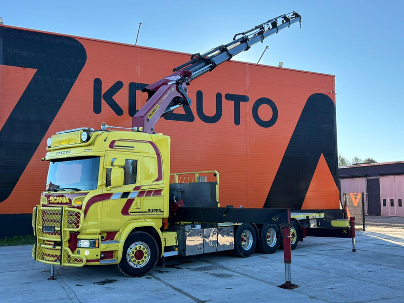 Scania G 490 8x4*4 PK 65002 SH / JIB CONNECTION / PLATFORM L=6301-7499 mm - Lastbil med lad, Lastbil med kran: billede 1 Scania G 490 8x4*4 PK 65002 SH / JIB CONNECTION / PLATFORM L=6301-7499 mm - Lastbil med lad, Lastbil med kran: billede 1