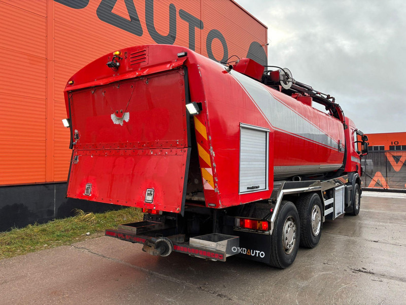 Scania P 124 6x2*4 KORP&SON / TANK 8000 l / VACUUM Wittig RFW260 / PRESSURE Uraca DK716 140 bar / 400 l/min - Slamsugemaskine: billede 5 Scania P 124 6x2*4 KORP&SON / TANK 8000 l / VACUUM Wittig RFW260 / PRESSURE Uraca DK716 140 bar / 400 l/min - Slamsugemaskine: billede 5