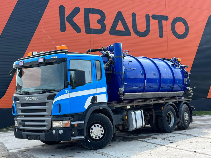 Scania P 420 6x2*4 ADR TANK INTERCONSULT 14230 l / VACUUM Pagani MEC 8000 year 2017 - Slamsugemaskine: billede 1 Scania P 420 6x2*4 ADR TANK INTERCONSULT 14230 l / VACUUM Pagani MEC 8000 year 2017 - Slamsugemaskine: billede 1