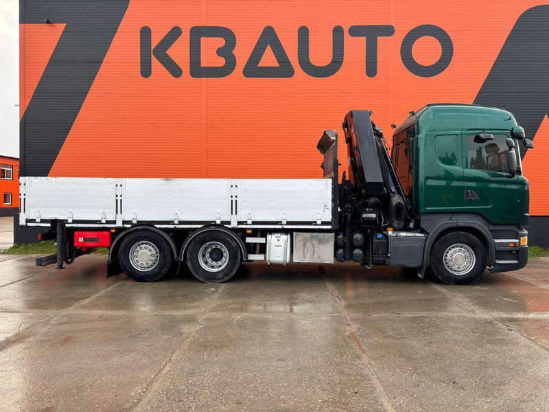 Scania R 410 6x2 HIAB 322EP-5 HIPRO / PLATFORM L=6131 mm - Lastbil med lad, Lastbil med kran: billede 5 Scania R 410 6x2 HIAB 322EP-5 HIPRO / PLATFORM L=6131 mm - Lastbil med lad, Lastbil med kran: billede 5