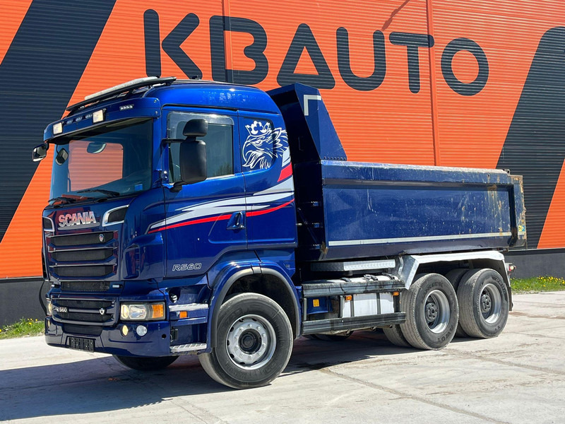 Scania R 560 6x4 RETARDER / FULL STEEL / BOX L=4595 mm - Tipvogn lastbil: billede 1 Scania R 560 6x4 RETARDER / FULL STEEL / BOX L=4595 mm - Tipvogn lastbil: billede 1