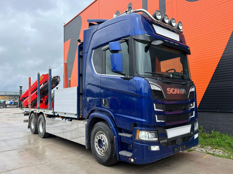 Scania R 650 6x4 PK 24001 / PLATFORM L=6800 mm - Lastbil med lad, Lastbil med kran: billede 4 Scania R 650 6x4 PK 24001 / PLATFORM L=6800 mm - Lastbil med lad, Lastbil med kran: billede 4