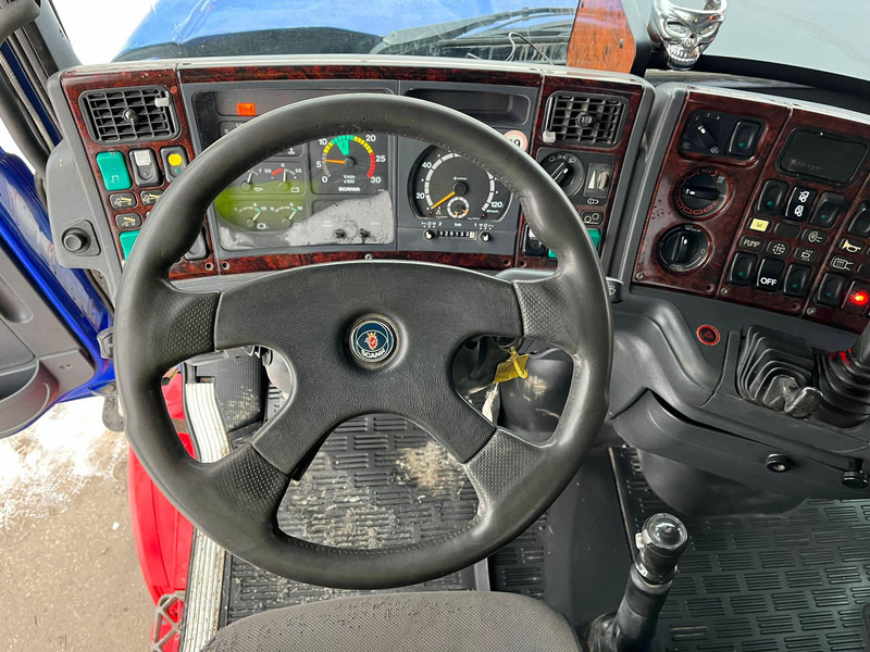 Tipvogn lastbil Scania T 144 460 6x2 V8 TORPEDO / FULL STEEL / DRUM BRAKES / BIG AXLE / BOX L=4701 mm: billede 17