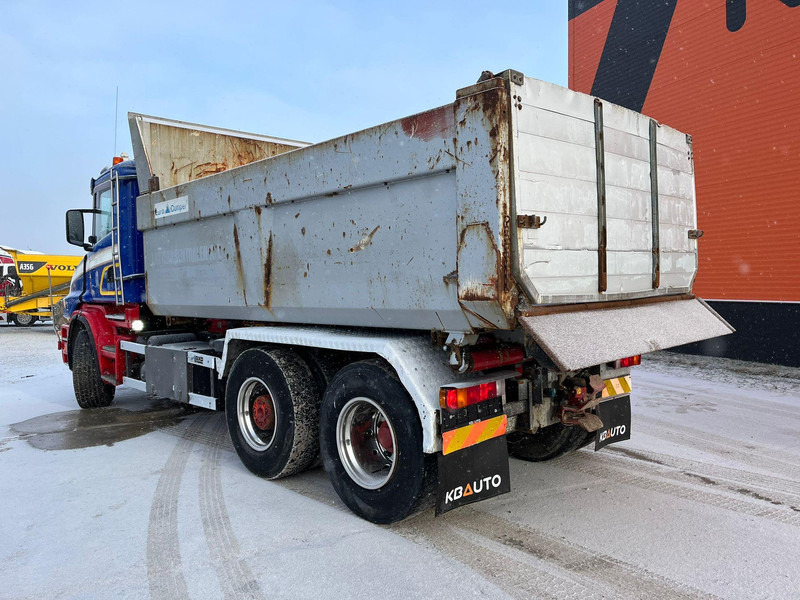 Tipvogn lastbil Scania T 144 460 6x2 V8 TORPEDO / FULL STEEL / DRUM BRAKES / BIG AXLE / BOX L=4701 mm: billede 8