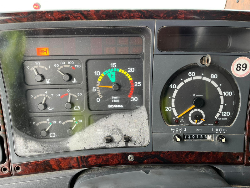 Tipvogn lastbil Scania T 144 460 6x2 V8 TORPEDO / FULL STEEL / DRUM BRAKES / BIG AXLE / BOX L=4701 mm: billede 18