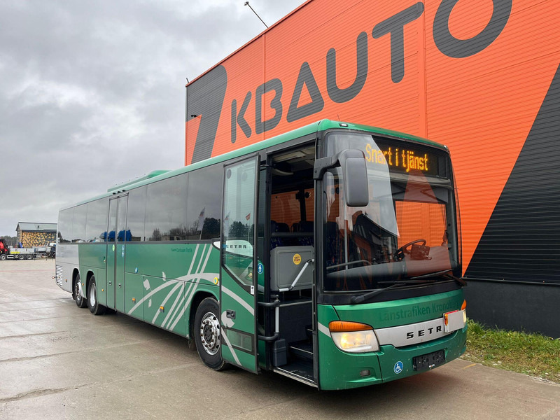Setra S 417 UL 6x2*4 AC / AUXILIARY HEATER / WHEELCHAIR LIFT - Forstæder bus: billede 1 Setra S 417 UL 6x2*4 AC / AUXILIARY HEATER / WHEELCHAIR LIFT - Forstæder bus: billede 1