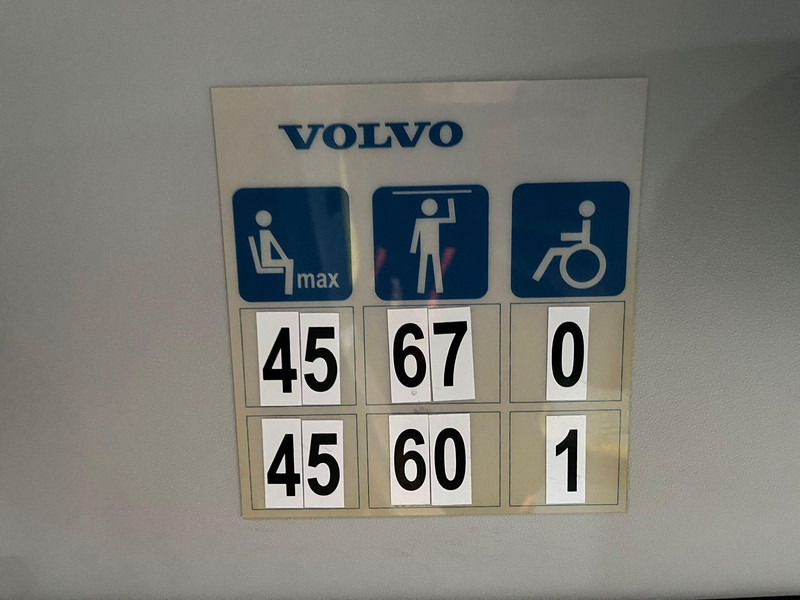 Bybus Volvo B8RLE 8900 6x2 AC / AUXILIARY HEATER / WHEELCHAIR RAMP: billede 20