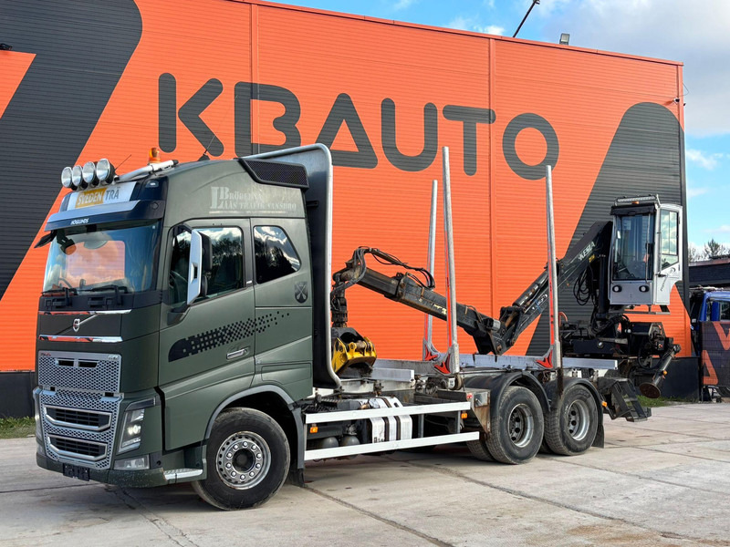 Volvo FH 16 650 6x4 Kesla 2110 / CHASSIS L=7223 mm - Tømmerbil, Lastbil med kran: billede 1 Volvo FH 16 650 6x4 Kesla 2110 / CHASSIS L=7223 mm - Tømmerbil, Lastbil med kran: billede 1