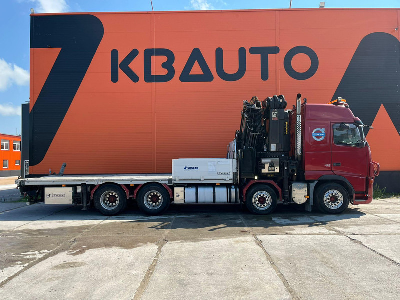 Volvo FH 480 8x4 HIAB 1055E-8 / WINCH / PLATFORM L=6928 mm - Lastbil med lad, Lastbil med kran: billede 5 Volvo FH 480 8x4 HIAB 1055E-8 / WINCH / PLATFORM L=6928 mm - Lastbil med lad, Lastbil med kran: billede 5