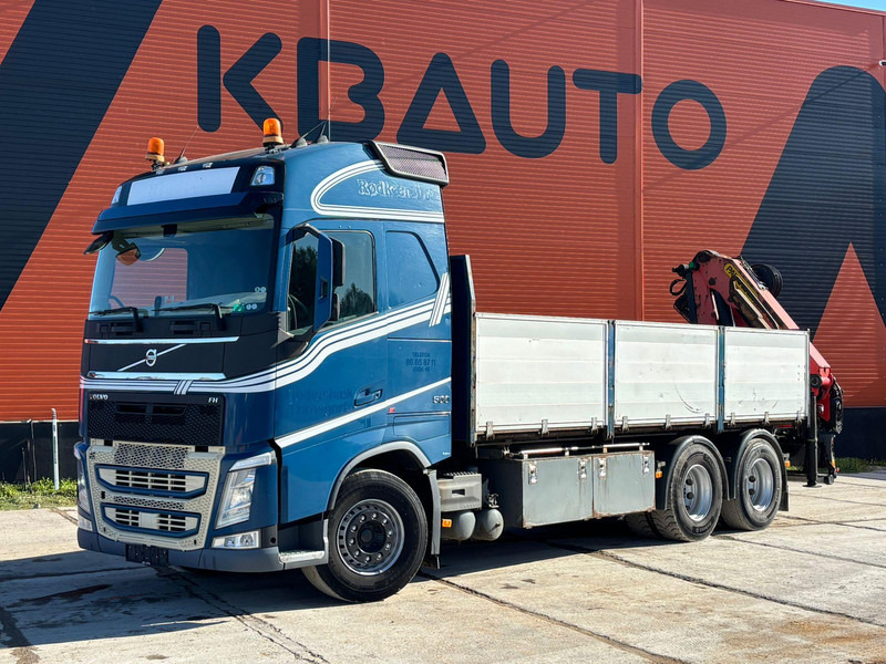 Volvo FH 500 6x2 PALFINGER PK 23001 EH / PLATFORM L=6192 mm - Lastbil med lad, Lastbil med kran: billede 1 Volvo FH 500 6x2 PALFINGER PK 23001 EH / PLATFORM L=6192 mm - Lastbil med lad, Lastbil med kran: billede 1