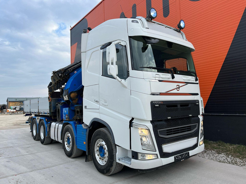 Volvo FH 540 8x4 COMBI / PLATFORM + TRACTOR / EFFER 955/8S + JIB + WINCH / PLATFORM L=5104 mm - Lastbil med lad, Lastbil med kran: billede 4 Volvo FH 540 8x4 COMBI / PLATFORM + TRACTOR / EFFER 955/8S + JIB + WINCH / PLATFORM L=5104 mm - Lastbil med lad, Lastbil med kran: billede 4