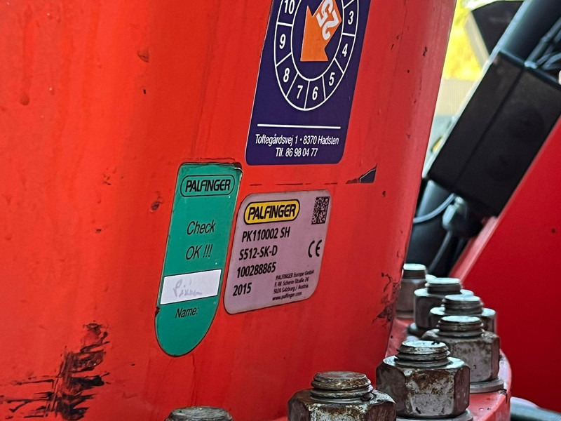 Lastbil med lad, Lastbil med kran Volvo FH 540 8x4 PK 110002 + JIB + WINCH / COMBI / PLATFORM L=3662 mm: billede 14