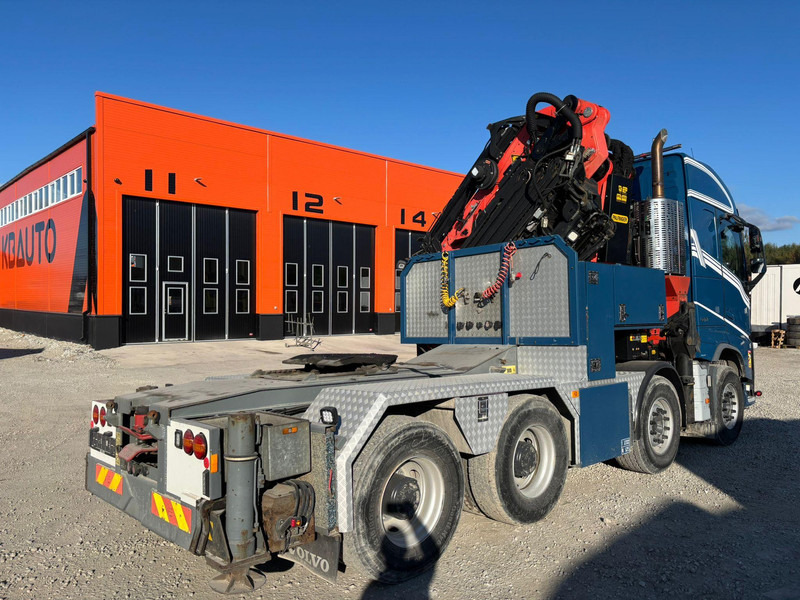 Lastbil med lad, Lastbil med kran Volvo FH 540 8x4 PK 110002 + JIB + WINCH / COMBI / PLATFORM L=3662 mm: billede 6
