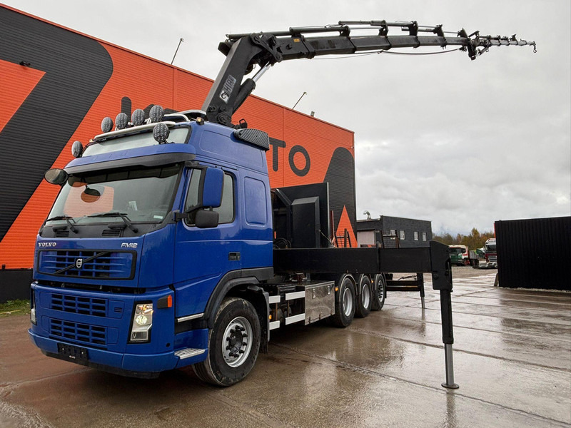 Volvo FM 12 460 8x4*4 HIAB 422 E-5 HIPRO+JIB / HOOK LIFT 20 ton / L=5600 mm / PLATFORM - Lastbil kroghejs, Lastbil med kran: billede 1 Volvo FM 12 460 8x4*4 HIAB 422 E-5 HIPRO+JIB / HOOK LIFT 20 ton / L=5600 mm / PLATFORM - Lastbil kroghejs, Lastbil med kran: billede 1