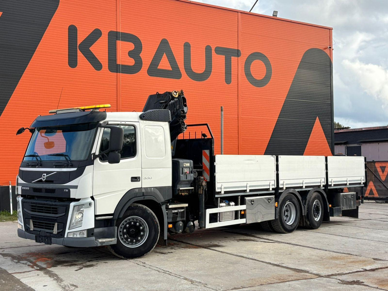 Volvo FM 330 6x2*4 HIAB X-HIPRO 192 E-5 / boom 15 m / 880 kg / PLATFORM L=7525 mm - Lastbil med lad, Lastbil med kran: billede 2 Volvo FM 330 6x2*4 HIAB X-HIPRO 192 E-5 / boom 15 m / 880 kg / PLATFORM L=7525 mm - Lastbil med lad, Lastbil med kran: billede 2
