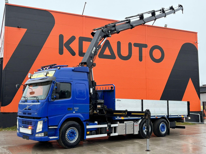 Volvo FM 500 6x2*4 HIAB 244E-6 / PLATFORM L=6310 mm - Lastbil med lad, Lastbil med kran: billede 1 Volvo FM 500 6x2*4 HIAB 244E-6 / PLATFORM L=6310 mm - Lastbil med lad, Lastbil med kran: billede 1