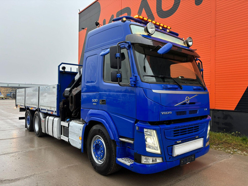 Volvo FM 500 6x2*4 HIAB 244E-6 / PLATFORM L=6310 mm - Lastbil med lad, Lastbil med kran: billede 4 Volvo FM 500 6x2*4 HIAB 244E-6 / PLATFORM L=6310 mm - Lastbil med lad, Lastbil med kran: billede 4