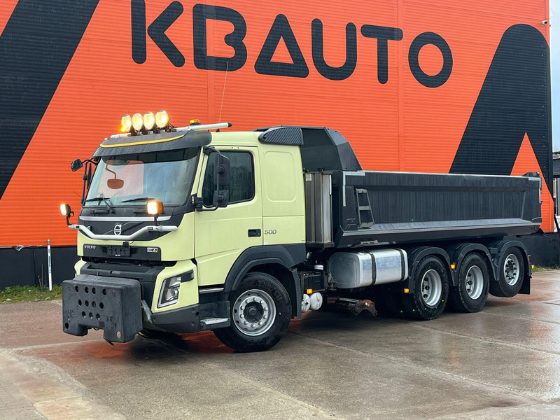 Volvo FMX 500 8x4*4 UNDERBODY SCRAPER / SNOWPLOW EQUIPMENT / BOX L=6203 mm - Tipvogn lastbil: billede 1 Volvo FMX 500 8x4*4 UNDERBODY SCRAPER / SNOWPLOW EQUIPMENT / BOX L=6203 mm - Tipvogn lastbil: billede 1