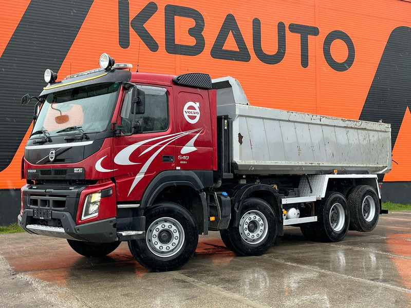 Volvo FMX 540 8x4 RETARDER / TANDEM AXLE LIFT / BIG AXLES / BOX L=5703 mm - Tipvogn lastbil: billede 1 Volvo FMX 540 8x4 RETARDER / TANDEM AXLE LIFT / BIG AXLES / BOX L=5703 mm - Tipvogn lastbil: billede 1