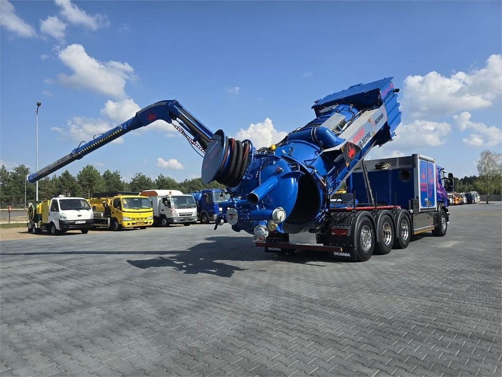 Scania KAISER EUR-MARK PL 8 Vacuum suction-blowing loader - Slamsugemaskine: billede 1 Scania KAISER EUR-MARK PL 8 Vacuum suction-blowing loader - Slamsugemaskine: billede 1