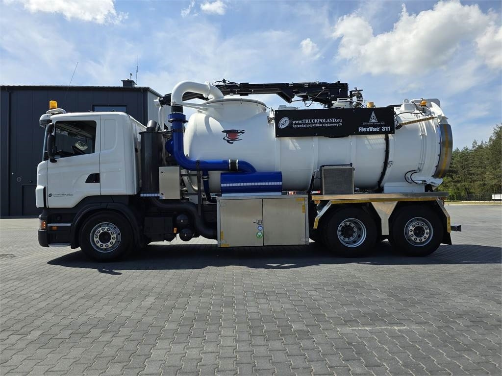 Scania Saugbagger Larsen FlexVac 311 Vacuum suction loade - Slamsugemaskine: billede 4 Scania Saugbagger Larsen FlexVac 311 Vacuum suction loade - Slamsugemaskine: billede 4