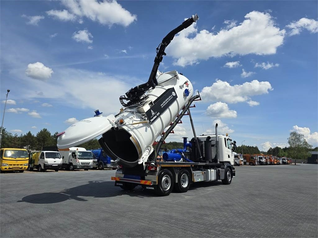Scania Saugbagger Larsen FlexVac 311 Vacuum suction loade - Slamsugemaskine: billede 1 Scania Saugbagger Larsen FlexVac 311 Vacuum suction loade - Slamsugemaskine: billede 1
