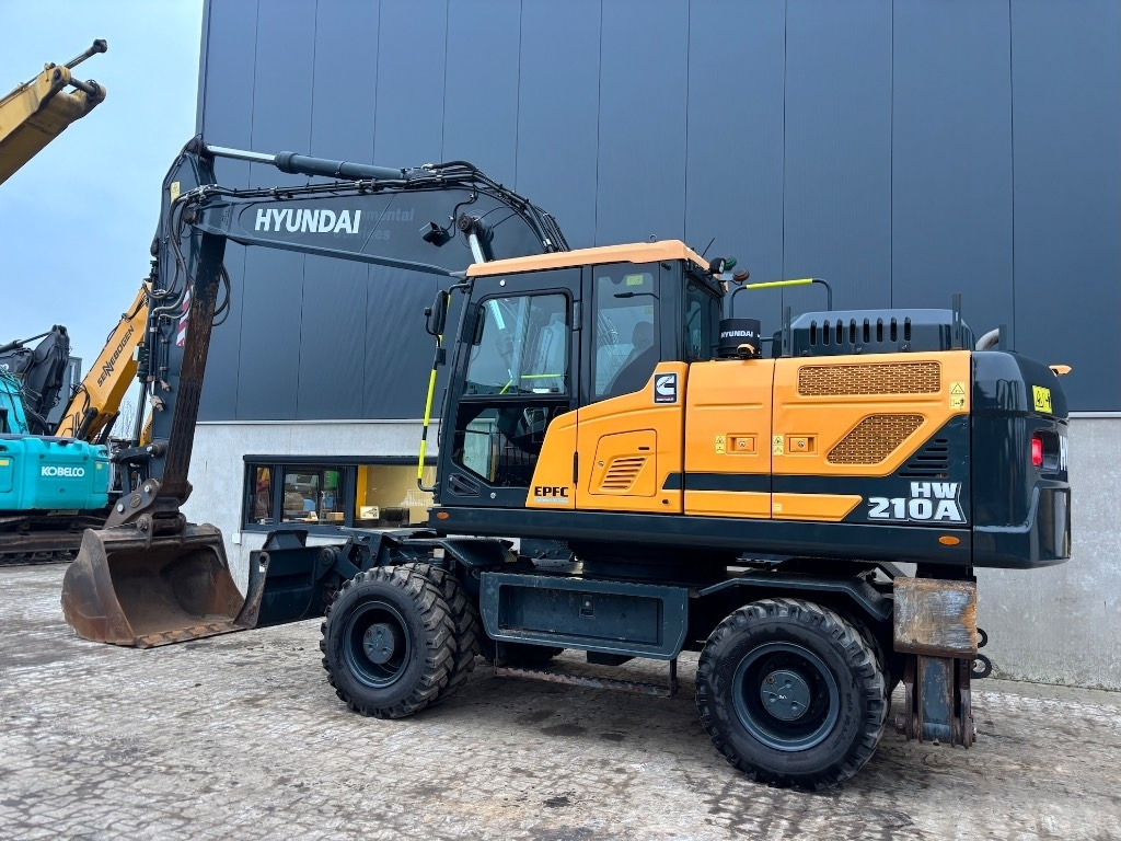 Hyundai HW 210 A - HW210 - R210W - HW180 - Hjulgravemaskine: billede 2 Hyundai HW 210 A - HW210 - R210W - HW180 - Hjulgravemaskine: billede 2