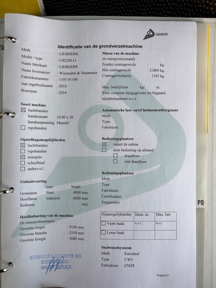 Materialhåndteringsmaskine Liebherr LH 22 M - LH 22 - LH22 - LH24: billede 19