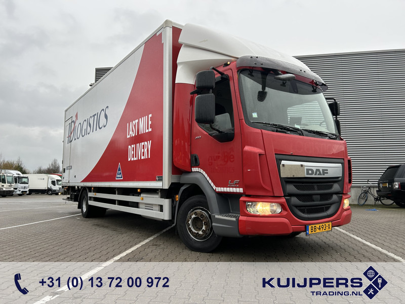 DAF LF 210 FA / 12 Ton / 450 dkm / Tacho V2 / Box / Laadklep / APK TUV 09-26 - Lastbil varevogn: billede 1 DAF LF 210 FA / 12 Ton / 450 dkm / Tacho V2 / Box / Laadklep / APK TUV 09-26 - Lastbil varevogn: billede 1