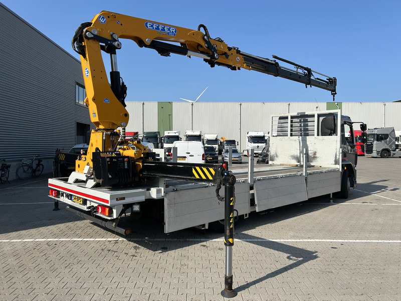 DAF LF 320 FA / Effer 175.2/c3s Crane / 363 dkm / Plateau - Lastbil med kran: billede 2 DAF LF 320 FA / Effer 175.2/c3s Crane / 363 dkm / Plateau - Lastbil med kran: billede 2