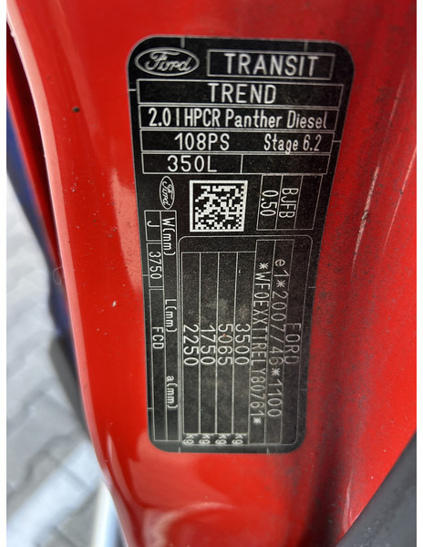 Varevogn Ford Transit 2.0 TDCI Trend / 185 dkm / L3 H2 / APK TUV 02-26: billede 11 Varevogn Ford Transit 2.0 TDCI Trend / 185 dkm / L3 H2 / APK TUV 02-26: billede 11