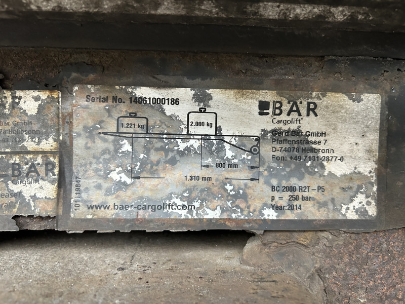 Varevogn sættevogn Krone Dry Liner / Box / Loadlift 2000 kg / APK TUV 04-26: billede 6 Varevogn sættevogn Krone Dry Liner / Box / Loadlift 2000 kg / APK TUV 04-26: billede 6