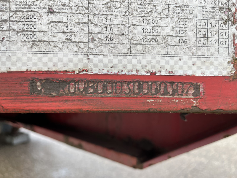 Nooteboom OVB-90-05 / 5 axle 12 Ton Hydraulic / BPW Drum / Ballast Trailer - Åben sættevogn: billede 4 Nooteboom OVB-90-05 / 5 axle 12 Ton Hydraulic / BPW Drum / Ballast Trailer - Åben sættevogn: billede 4