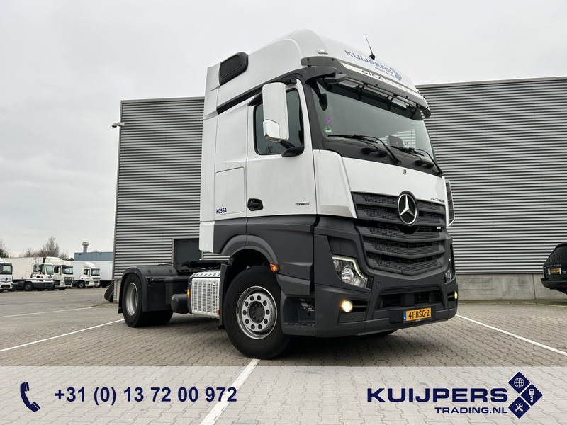 Mercedes-Benz Actros 1845 Gigaspace / Tacho V2 / Blower - PTO / Stand Airco / APK 04-26 - Trækker: billede 1 Mercedes-Benz Actros 1845 Gigaspace / Tacho V2 / Blower - PTO / Stand Airco / APK 04-26 - Trækker: billede 1